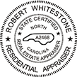 REAPPR-NC - Resdential Real Estate Appraiser - North Carolina - 1-5/8" Dia