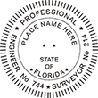 ENGSURV-FL - Engineer Surveyor - Florida - 1-7/8" Dia