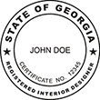 INTDESGN-GA - Interior Design - Georgia - 1-5/8" Dia