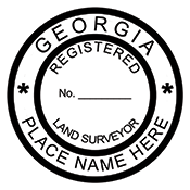 Land Surveyor - Georgia - 1-1/2" Dia
