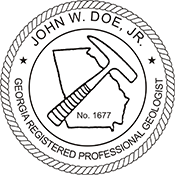 Geologist - Georgia - 1-1/2" Dia