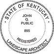 LSARCH-KY - Landscape Architect - Kentucky - 1-9/16"" Dia